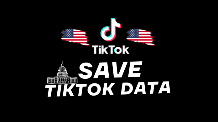 TikTok data backup, U.S. TikTok ban, backup TikTok videos